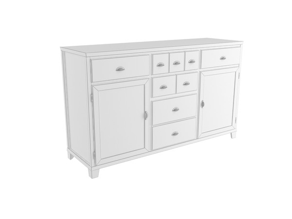 ikea sideboard 3d model - Ikea Marker Sideboard by 3dlibrary
